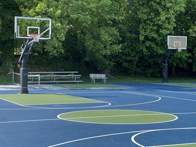 Two full basketball courts 